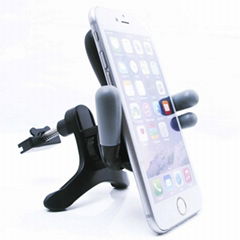 Universal “Yes” Clip Design Air Vent Car Holder for 4.0-6.0 inches Smartphones