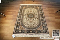 260L 3x5ft silk carpet handmade rug zhenping carpet