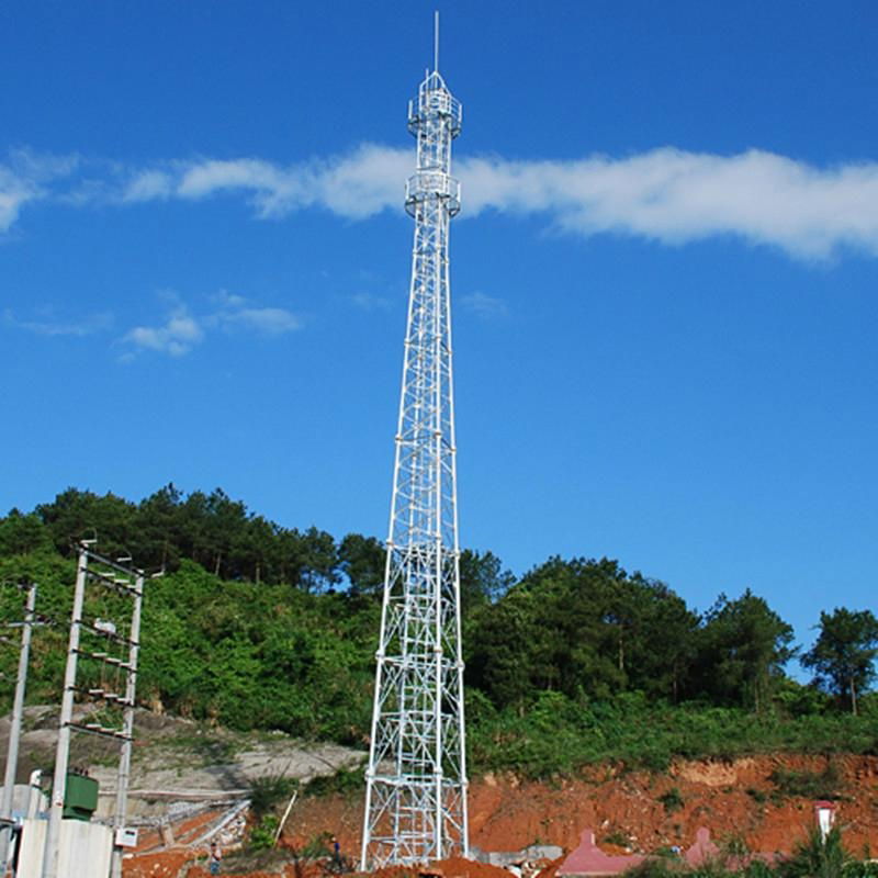 fourlegged tubular galvanized steel communication towers 3