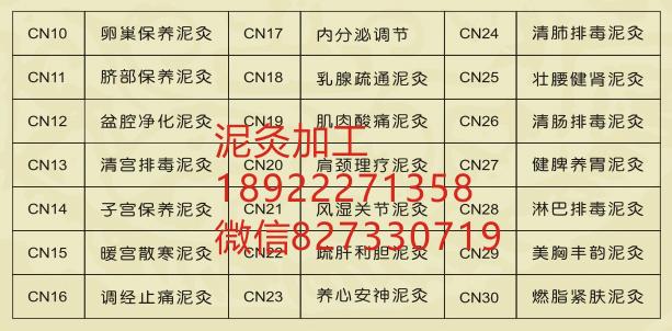 風濕關節泥灸加工OEM