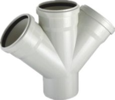 HJ PVC Fitting DIN With Drainage 20-400mm 2