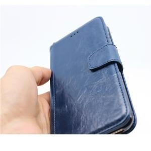 smart slim leather wallet flip case with 3 card slots stand function case cover  2