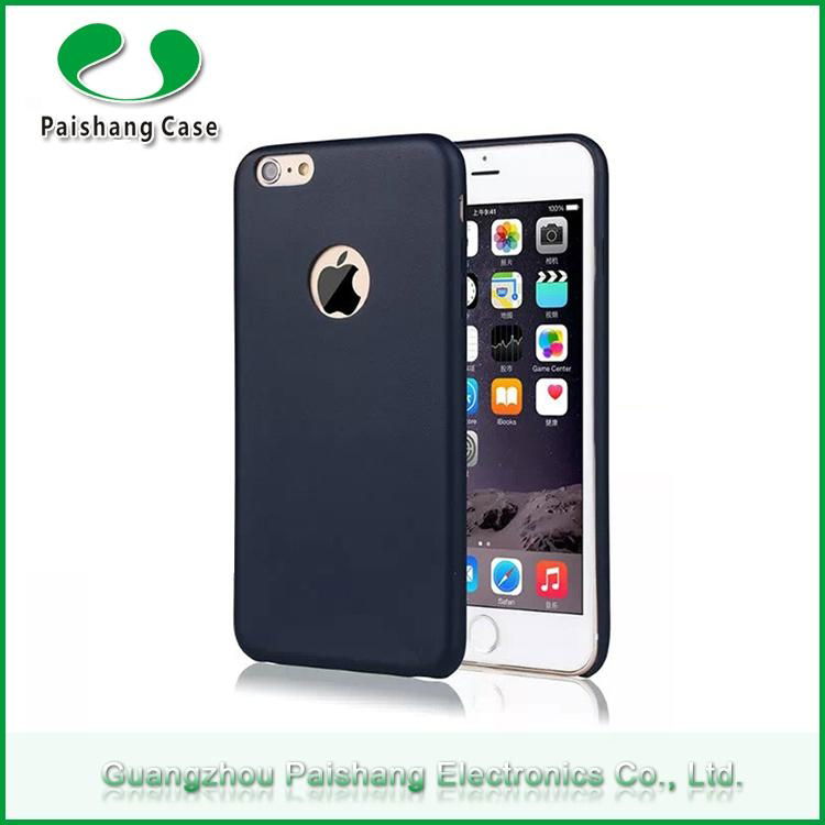 PU leather case ultra thin mobile phone back cover for Apple iphone series 6/ 6s