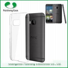 Wholesale mobile covers hard pc crystal case pc for HTC One M9