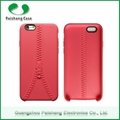 Mobile phone case manufacturer TPU zipper design back cover for Apple iPhone 6 1