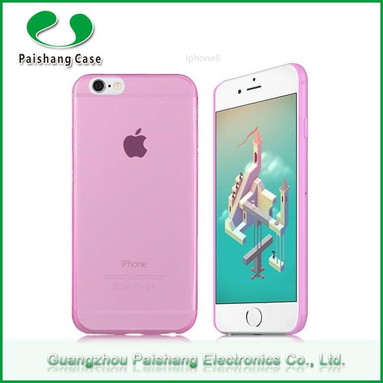 touch screen transparent ultra thin tpu mobile phone case for Apple iphone6 1