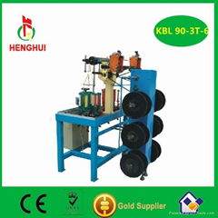 3 spindle 6 head candle wick braiding machine