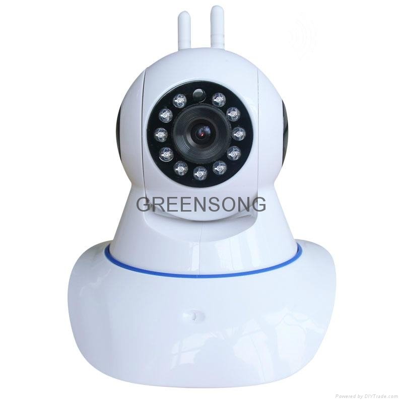 P2P IP Alarm System Camera Greens 4