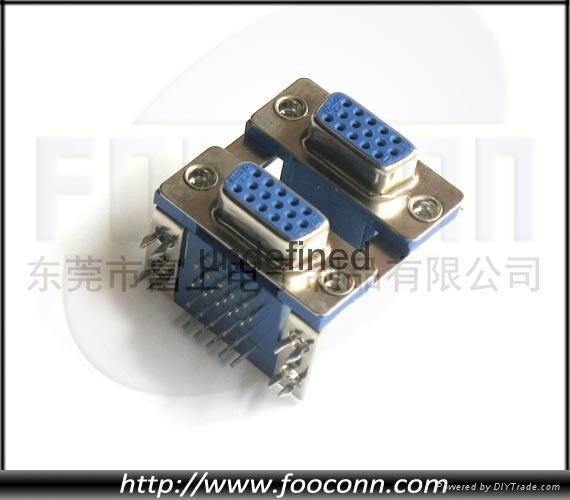 Sell Double D-SUB DVI Connector 4