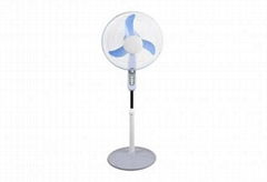 14" Rechargeable and High Efficiency Solar DC Stand Fan