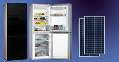 138L Solar Powered Refrigerator with Solar Panel Lithium Battery Controller