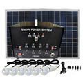 40W Solar Panel System Lighting Kit with