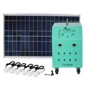 150W Solar Panel System Lighting Kit with 3W*6pcs Led Lamps   