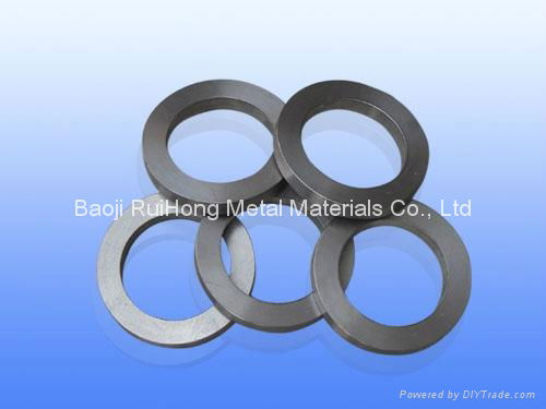 Gr5 Titanium ring ASTM B381 2