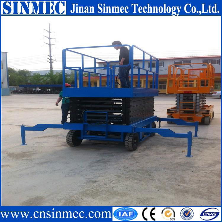   Mobile Scissor Lift Platform 2