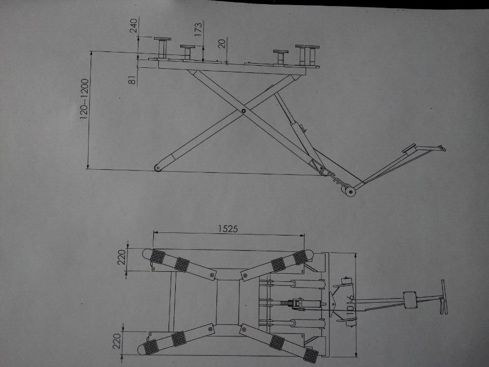 Portable Scissor Lift  3