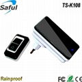 long range wireless doorbell Saful TS-K108 1V1 1