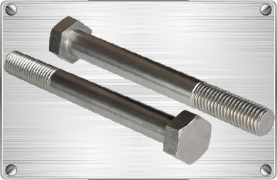 Titanium hex head bolt 