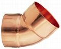 45 Degree Elbow copper fitting CxC capillary tube fittings