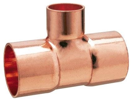 Copcal Reducing Tee copper fitting