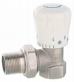 brass thermostatic radiator valve with