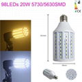 LED 5730SMD Corn bulbs 220v e27