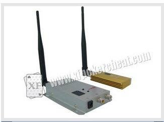 Casino Cheating Devices Silver 12 Channels 1.2Ghz 1800 Wireless Emitter and Rece