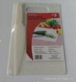 plastic chopping mat with knife set 1