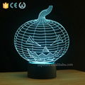 NL3 acrylic panel 3d colorful night light 4