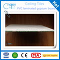 High Quality pvc gypsum ceiling tiles