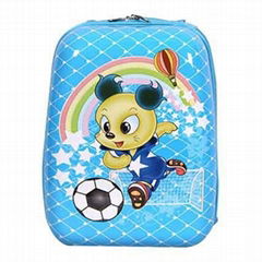 Blue SMJM Squarel Shape  Stylish Cool  Childrens Backpacks 