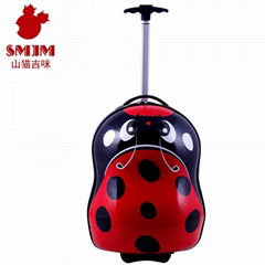 Peanut Shape 17 Inch Cartoon Lightweight Best Suitcase for Sale