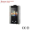 Colorful glass panel instant gas hot water heater JY-GGW023 1