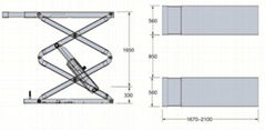  Ground-hiding Scissor Lift