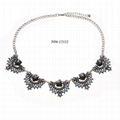 Metal Material Statement Necklace 1