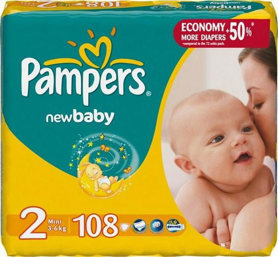 Pampers newborn Diapers, Pampers Giga Pack Mini