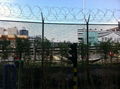 Prevent Passby From Airstrip prefab iron fence panels prison security fence pric 4