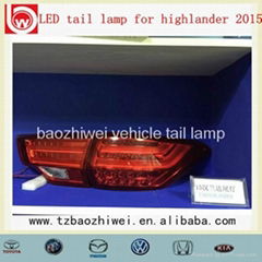 BMW style highlander 2015 LED tail light lamp