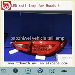 Mazda 6 Rear LED tail lamp light