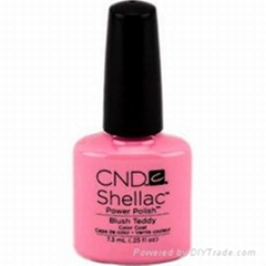 CND Shellac Power Nail Polish, Blush Teddy - 0.25 fl oz bottle