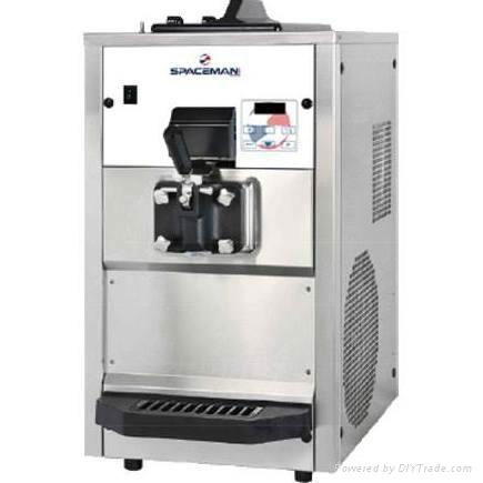 Spaceman 6228 Soft Serve Ice Cream Machine with 1 Hopper - 208/230V