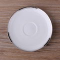 ceramic wholesale silvery rim fine bone china cup and saucer 3