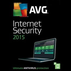 Antivirus AVG Internet Security 2015 3 Pc / 3 Year