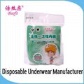 Boys Cotton Underwear Boys Disposable Cotton Underwear for refugee 1