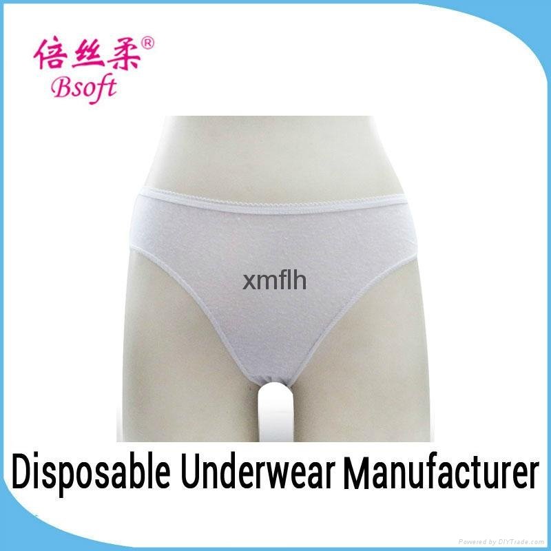 Wholesale disposable panties girls underwear 2