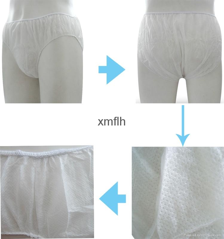 Hygienic Spa Nonwoven Disposable Underwear For Men FLH063 Cools
