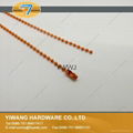 High Quality Electroplating Iron Necklace Bead Chain Wholesale 2