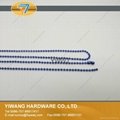 Wholesale Good quality Metal Ball Chain Necklace Bead Chains Deep Blue 3