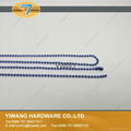 Wholesale Good quality Metal Ball Chain Necklace Bead Chains Deep Blue