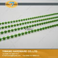 High Quality Electroplating Iron Necklace Bead Chain Wholesale Green 6